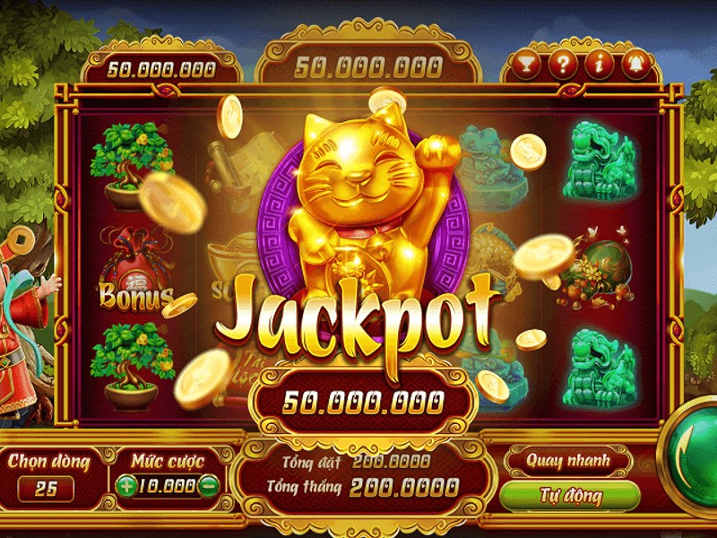 Trò chơi slot và bắn cá đầy màu sắc