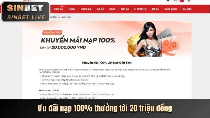 Hình ảnh khuyến mãi 188K tại 99ok com